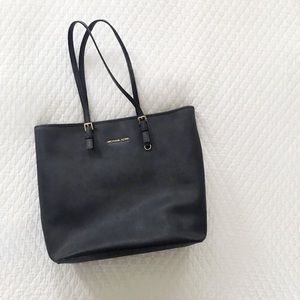 Michael Kors Black Leather Tote